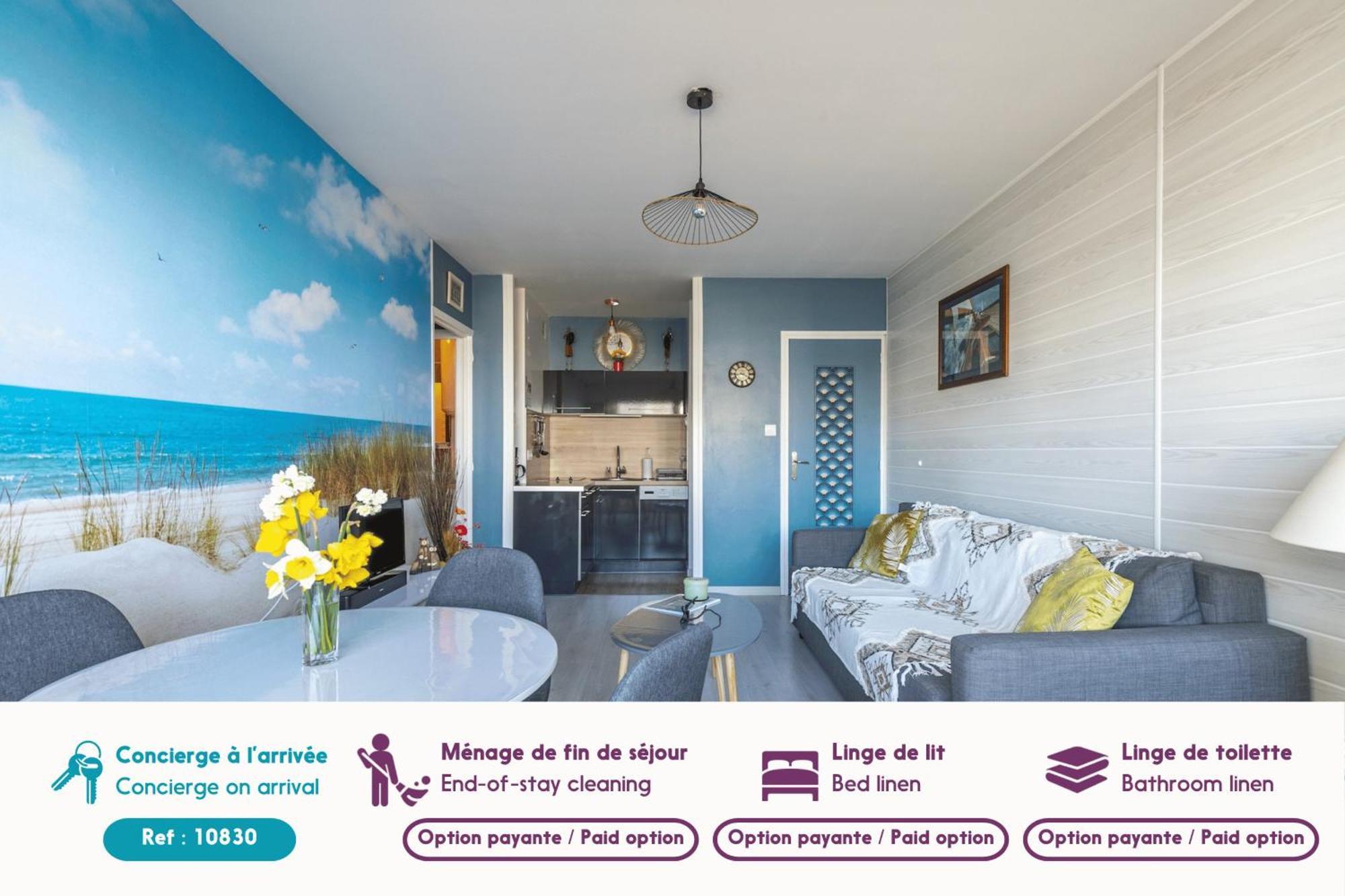 Magnifique Vue Sur L'Ocean- Appartement Pour 2 Plage-des-Demoiselles Eksteriør bilde